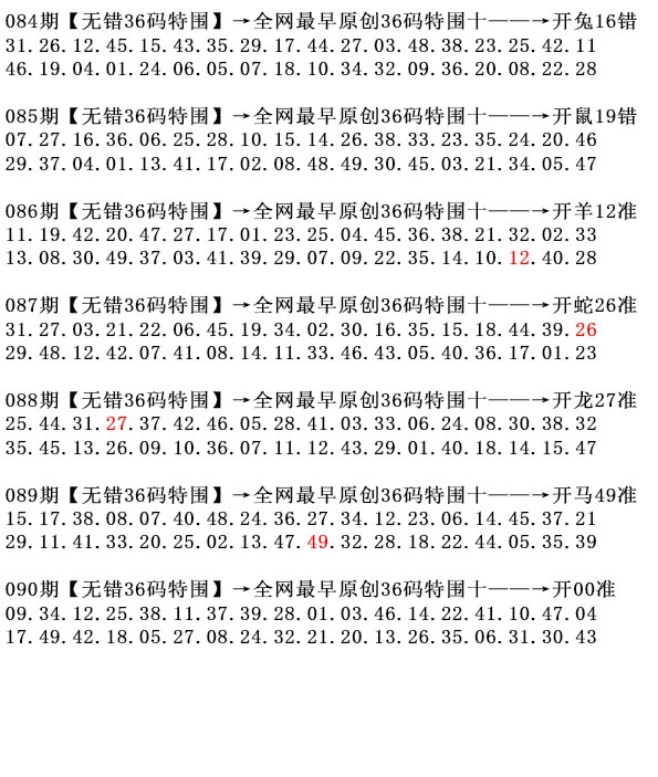 090期36码特围[图]